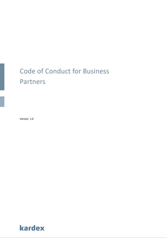 Code of conduct 